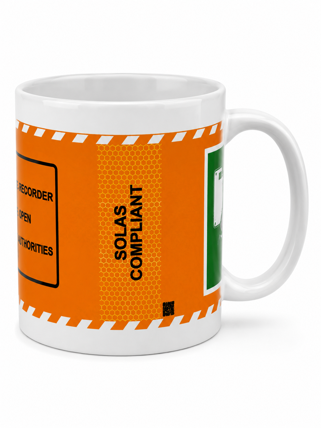 VDR Mug — Voyage Data Recorder | Merchant Navy Ceramic Coffee Mug