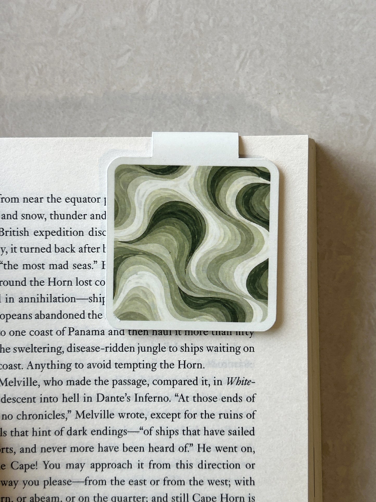 Nautical Waves Magnetic Bookmarks – Set of 4
