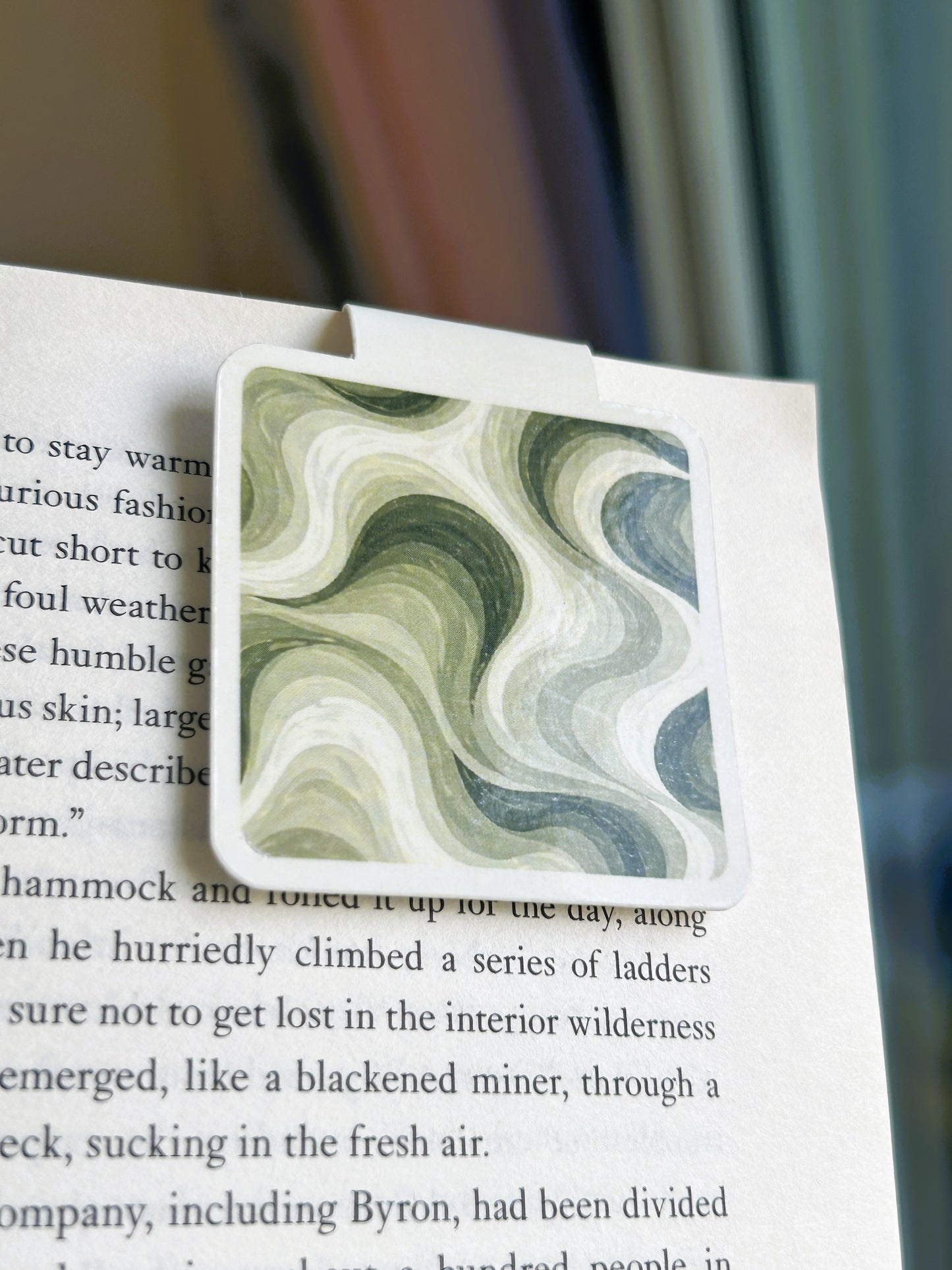 Nautical Waves Magnetic Bookmarks – Set of 4